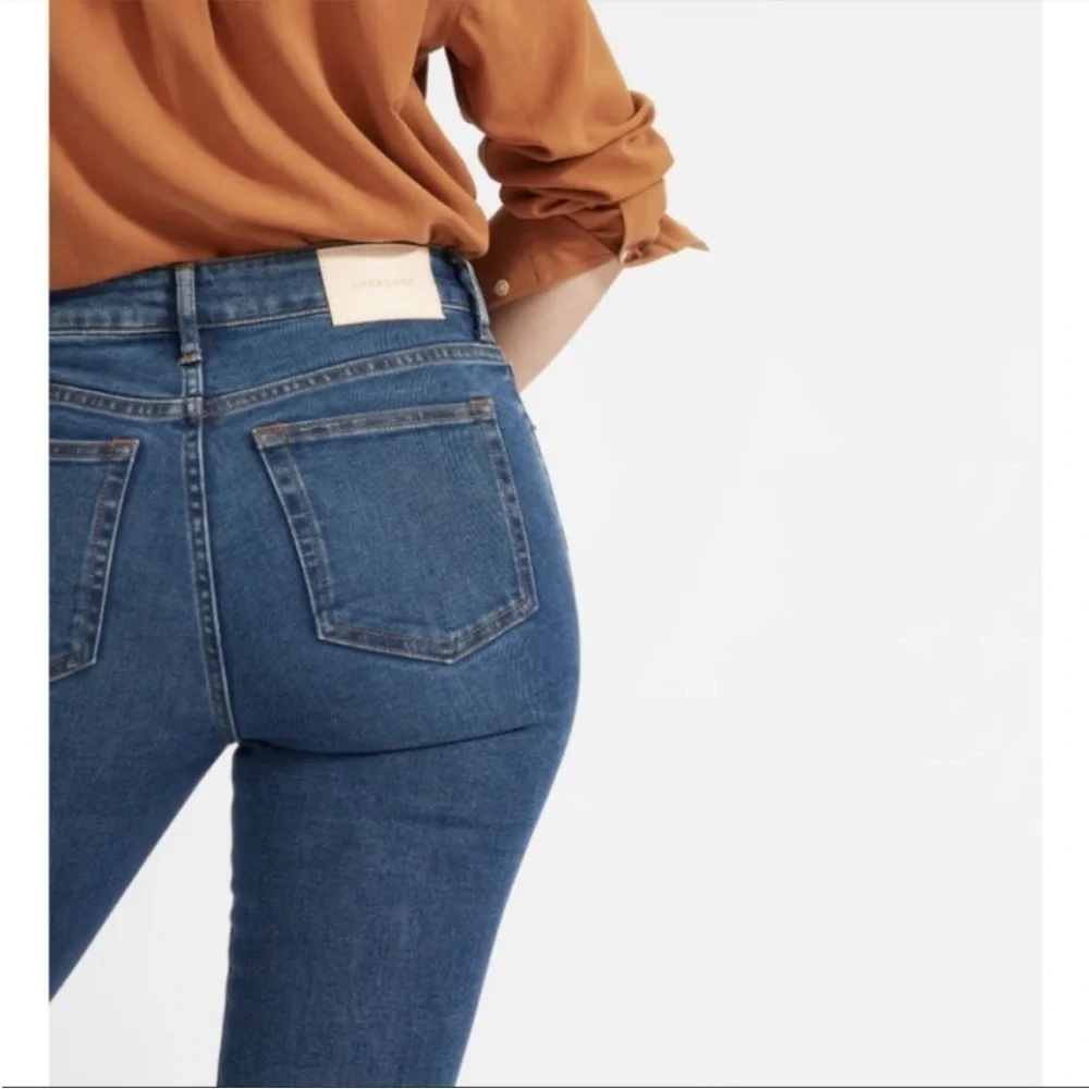Everlane The Curvy High Rise Skinny Jeans 25 Crop
